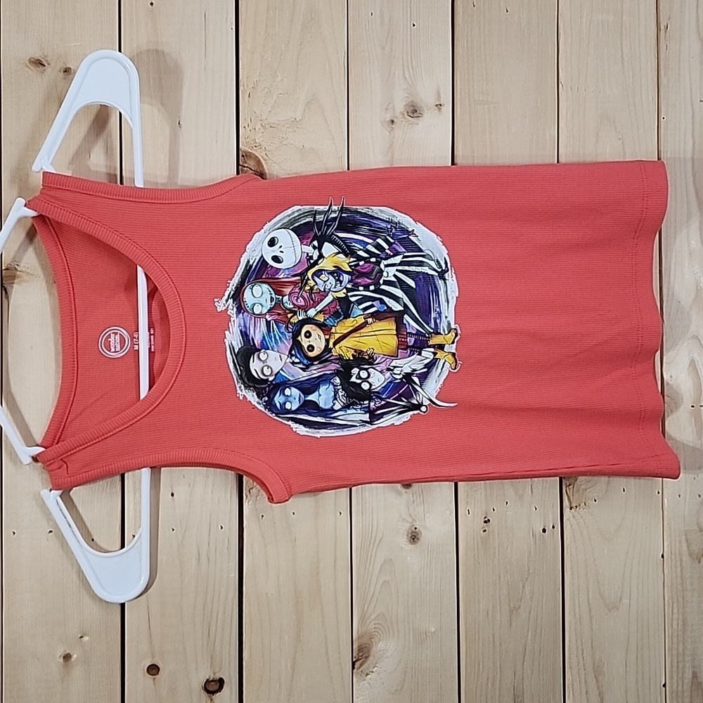 Nightmare Before Christmas Tank Top Girls Size 7/8